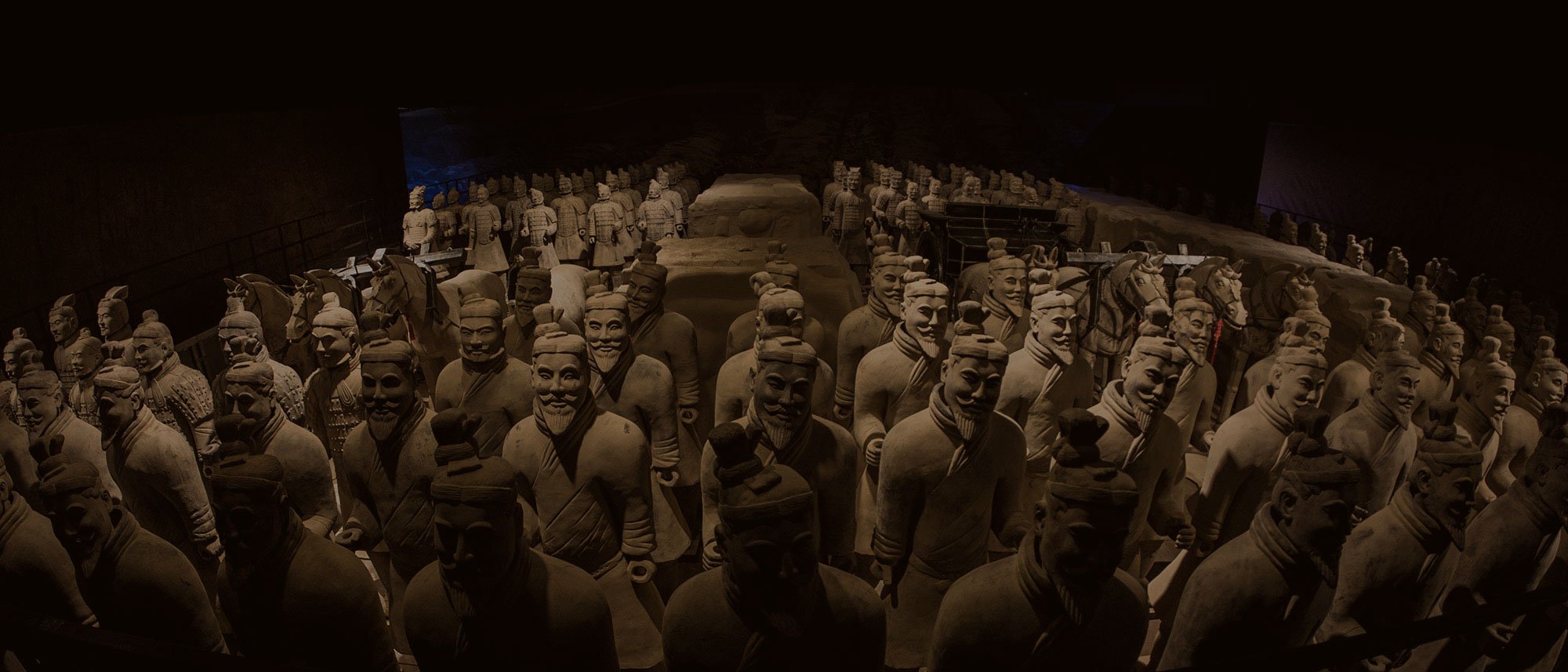 Terracotta Army exhibition in china