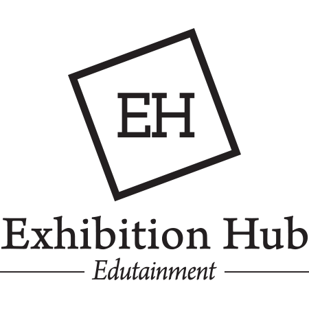 logo exhibition hub slider black