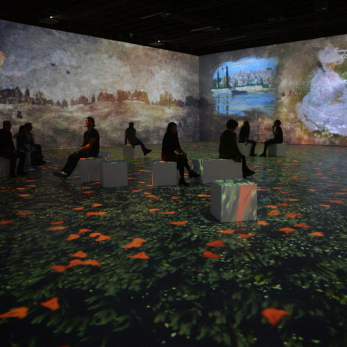 Monet : The Immersive Experience 360 projection