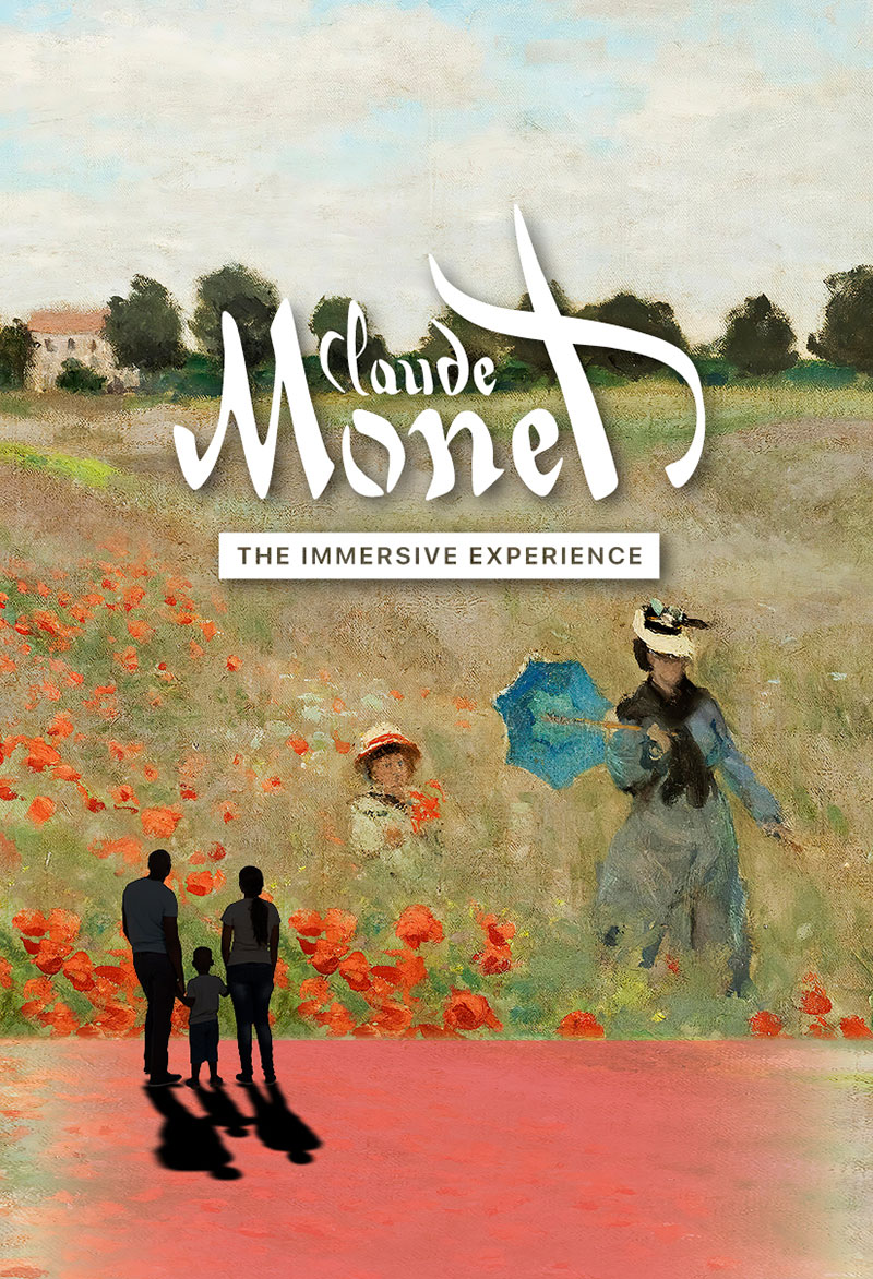 Monet : The Immersive Experience billboard design