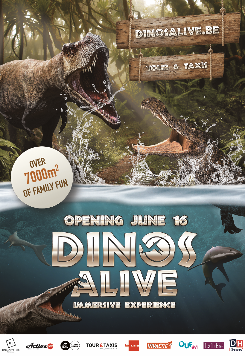 Dinos Alive Immersive Experience key visual